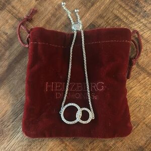 Helzberg Diamonds interlocking circles bracelet